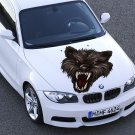 Wolf Wild Life Animals Zoo Full Color Car Decal Sticker KC-87 FRST