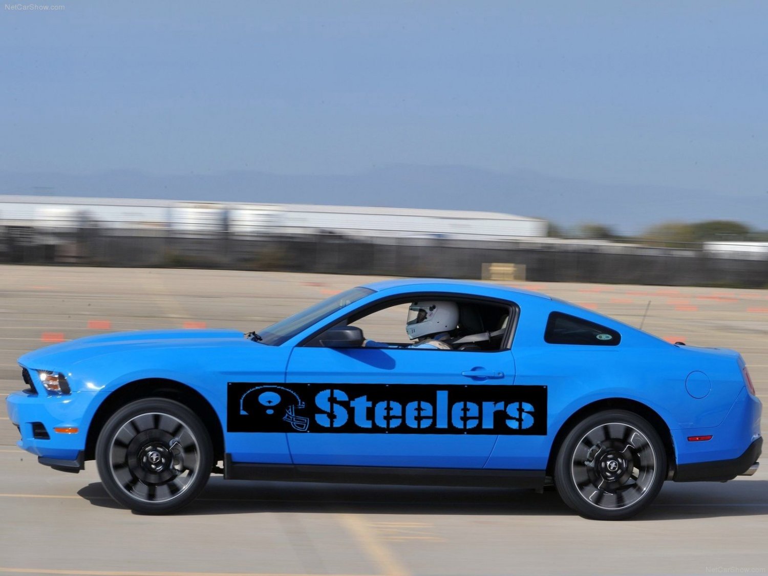 Car Side Wrap Decor Vinyl Decal Sticker Steelers Helmet A 026