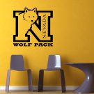 NCAA Wall Mural Vinyl Sticker GYM SPORTS LOGO Team Nevada Wolf Pack DA3036