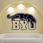 NCAA Wall Mural Vinyl Sticker GYM SHOP SPORTS TEAM LOGO PANTHER BYU DA2663