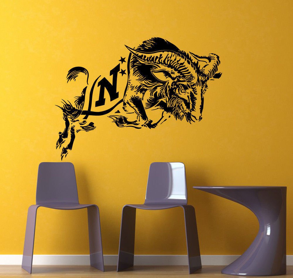 NCAA Wall Mural Vinyl Sticker GYM SPORTS LOGO Team Navy Midshipmen DA3049