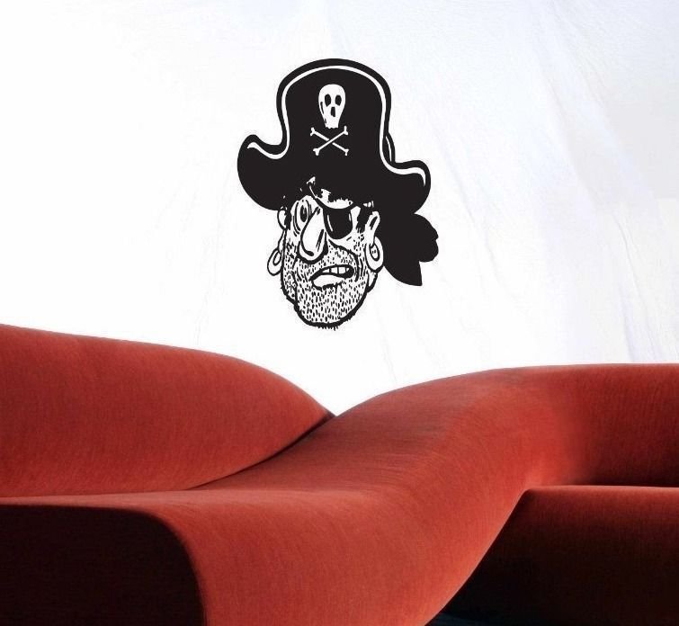 Wall Sticker Decal American Baseball MLB Team Logo Pittsburgh Pirates Gm1218