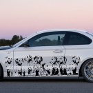Car Side Wrap Decor Vinyl Decal Sticker Dogs Dalmatins A 071