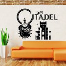 NCAA Wall Mural Vinyl Sticker GYM SPORTS LOGO EMBLEM TEAM BULLDOG CITADEL DA2732