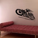 Wall Decor Vinyl Decal Sticker Bike Chopper Hog Harley Motorcycle tz845