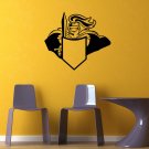 NCAA Wall Mural Vinyl Sticker GYM SPORTS LOGO KNIGHT SHIELD DA2822