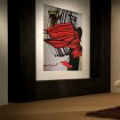 Abstract Painting Modern Art Full Color Wall Decal Sticker AN-421 FRST