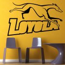NCAA Wall Mural Vinyl Sticker Gym SPORTS Team Emblem Loyola Greyhounds DA2928