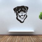 Rottweiler Head Dog Wall Decor Vinyl Decal Sticker tz186