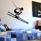 Skiing jumping driving sport trails Kids Room Stylish Wall Art Sticker Decal9608