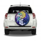 Unicorn Yin Yang Black And White Full Color Car Decal Sticker KC-251 FRST