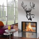 Wall Decor Vinyl Decal Sticker Deer Head tz914
