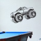 Wall Decor Vinyl Decal Sticker Monster Truck  tz902