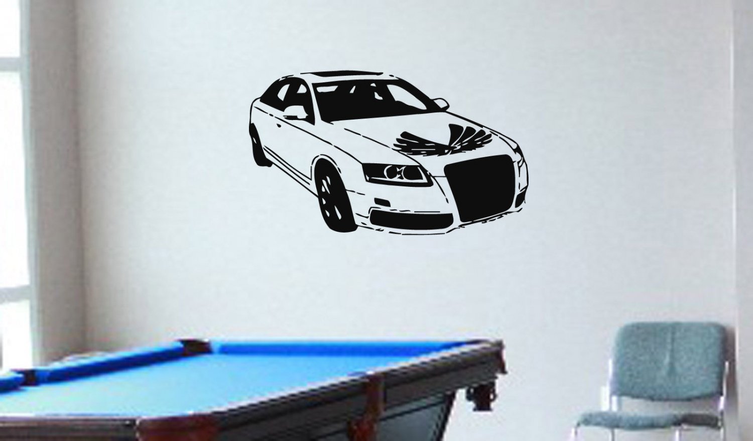 Wall Decor Vinyl Decal Sticker Sport Car Audi tz3005