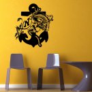 NCAA Wall Mural Vinyl Sticker GYM SPORTS LOGO Team Navy Midshipmen DA3047