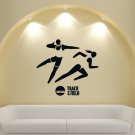 Wall Mural Vinyl Sticker Decal GYM SHOP SPORTS LOGO TRACK NCAA DA2542