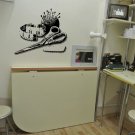 Studio atelier hand made handiwork Love heart hobby Wall Art Sticker Decal 9421