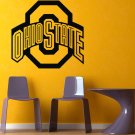 NCAA Ohio State Buckeyes GYM SPORTS LOGO Wall Mural Vinyl Sticker DA3102