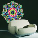 India Mandala Full Color Wall Decal Sticker AN-258 FRST