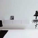 Wall Decor Vinyl Decal Sticker Fairy Girl Elf On Flower tz2104