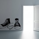 Wall Decor Vinyl Decal Keds Sneakers Shoes tz231