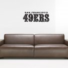 San Francisco 49ers NFL American football wall mural sticker decal GM0565