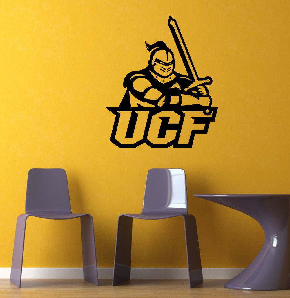 NCAA Wall Mural Vinyl Sticker GYM SPORTS LOGO EMBLEM UCF DA2748