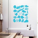 Fish animal aquarium world jellyfish medusa Stylish Wall Art Sticker Decal 8787