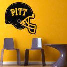 NCAA Pittsburgh Panthers GYM SPORTS LOGO Wall Mural Vinyl Sticker Helmet DA3098