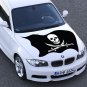 Jolly Roger Pirates Flag Full Color Car Decal Sticker KR-79 FRST