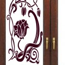 Window landscape flower leaves Kids Room Stylish Wall Art Sticker Decal 8984