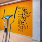 Gym girl weight figure fitness Kids Room Stylish Wall Art Sticker Decal 9356