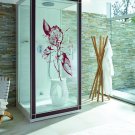 Flowers orchid leaves bush Kids Room Stylish Wall Art Sticker Decal 9698
