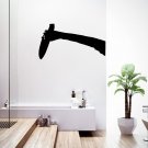 Assassin kill bathroom knife arm Kids Room Stylish Wall Art Sticker Decal 9294