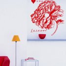 USA Flowers love a heart Kids Room Children Stylish Wall Art Sticker Decal 10082