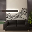 Music notes song dancing Kids Room Stylish Wall Art Sticker Decal 9746