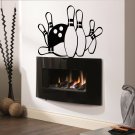 Bowling kegling sport ball skittles ninepins Stylish Wall Art Sticker Decal 8740