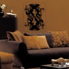 Playing card lady peaks poker Kids Room Stylish Wall Art Sticker Decal 9828