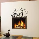 Dog puppy English bulldog Kids Room Stylish Wall Art Sticker Decal 10120
