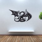 Wall Decor Vinyl Decal Sticker Dragon With Wings tz179