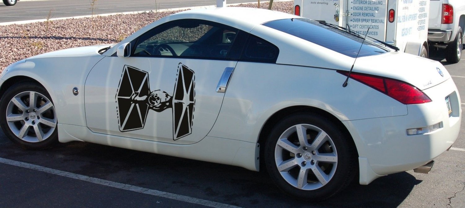 Car Side Wrap Decor Vinyl Decal Sticker Star Wars Ship A 095