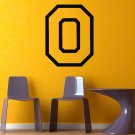 NCAA Ohio State Buckeyes Team GYM SPORTS LOGO Wall Mural Vinyl Sticker DA3117