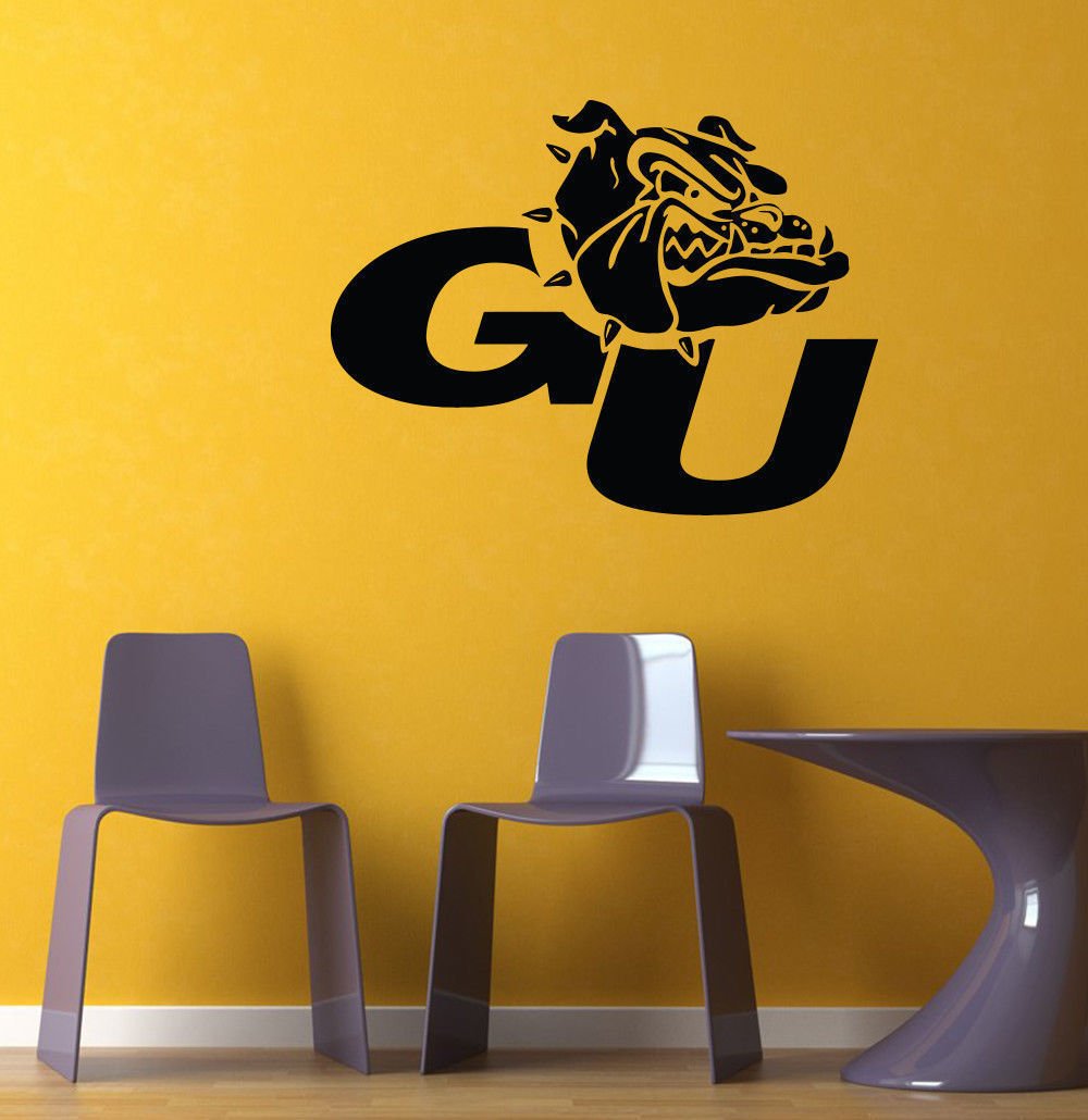 NCAA Wall Mural Vinyl Sticker GYM SPORTS LOGO EMBLEM TEAM GONZAGA DA2836