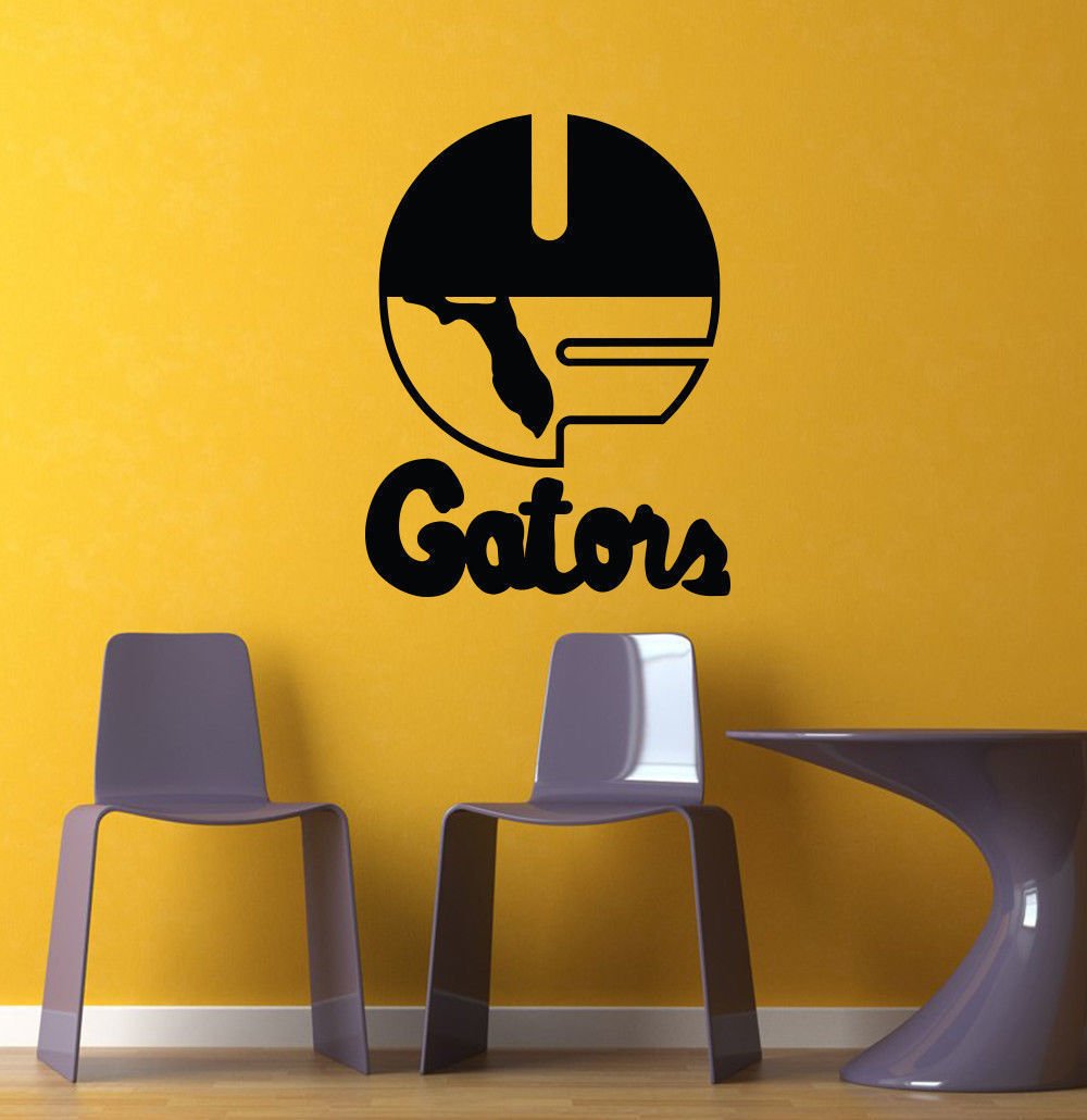 NCAA Wall Mural Vinyl Sticker GYM SPORTS LOGO TEAM FLORIDA GATORS DA2868
