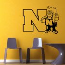 NCAA Wall Mural Vinyl Sticker GYM SPORTS LOGO N Team Nebraska Cornhuskers DA3040
