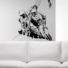 American flag Marines soldier military weapons Stylish Wall Sticker Decal 9204