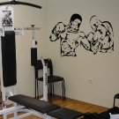 Kickboxing boxing the battle sport Kids Room Stylish Wall Art Sticker Decal 9625