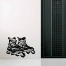 Roller Skates race footwear sport Kids Room Stylish Wall Art Sticker Decal 9687