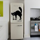 Angry cat fish skeleton Kids Room Children Stylish Wall Art Sticker Decal 9761