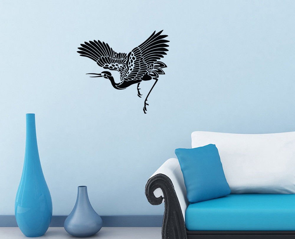 Wall Decor Vinyl Decal Sticker BEAUTIFUL BIRD IN FLIGHT DA589